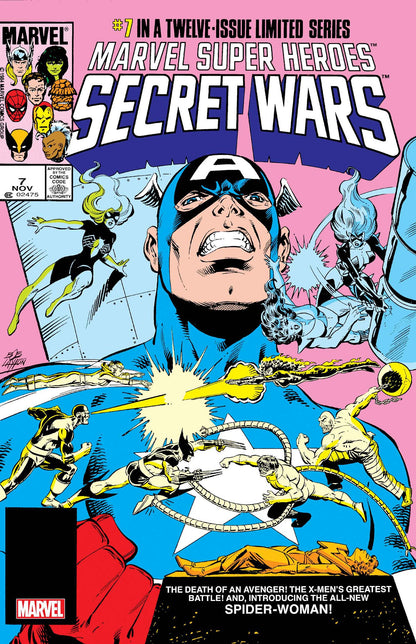 Msh Secret Wars #7 B Facsimile Ed Foil Variant (07/03/2024) Marvel