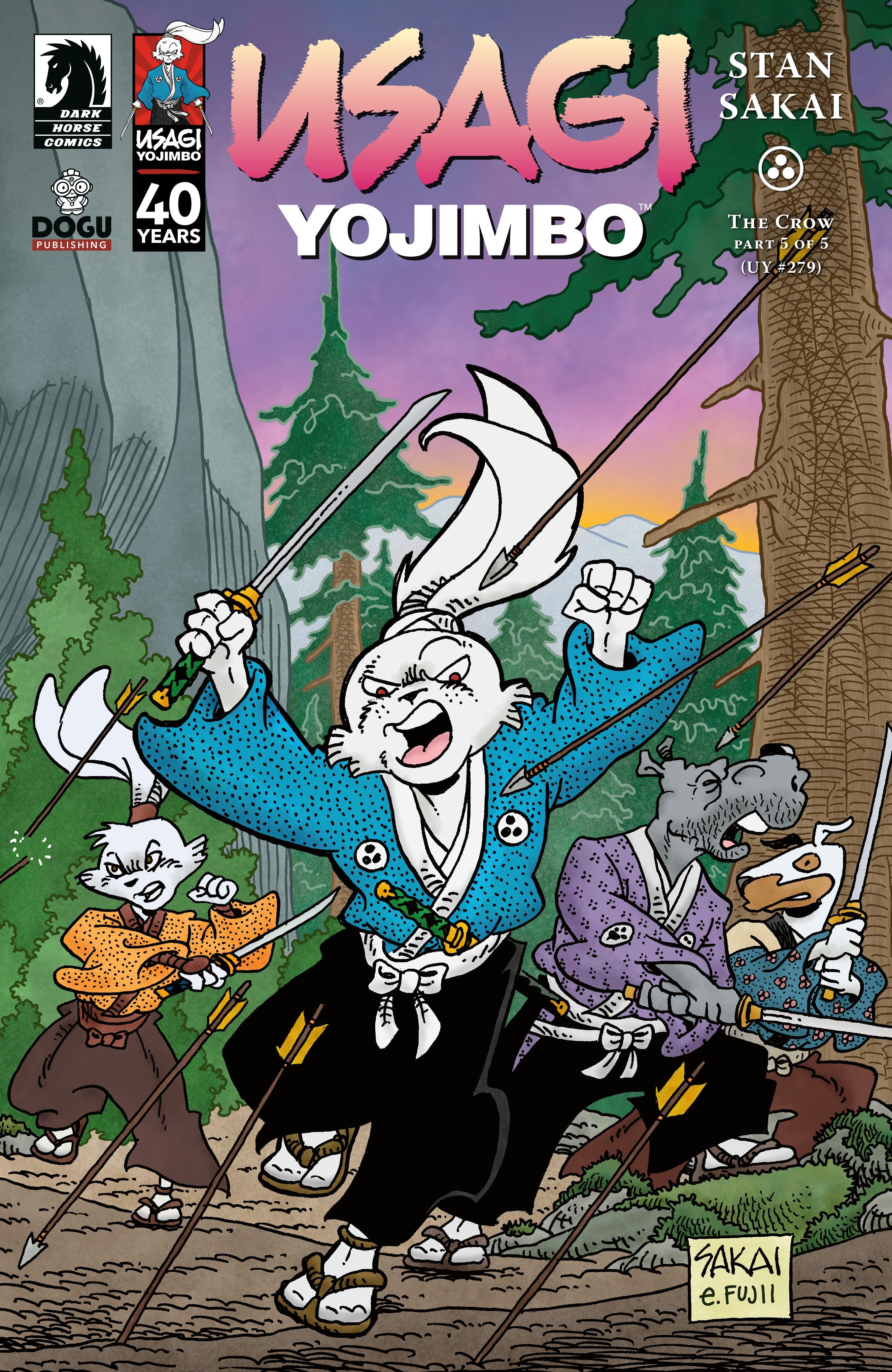 Usagi Yojimbo The Crow #5 A Stan Sakai (08/21/2024) Dark Horse