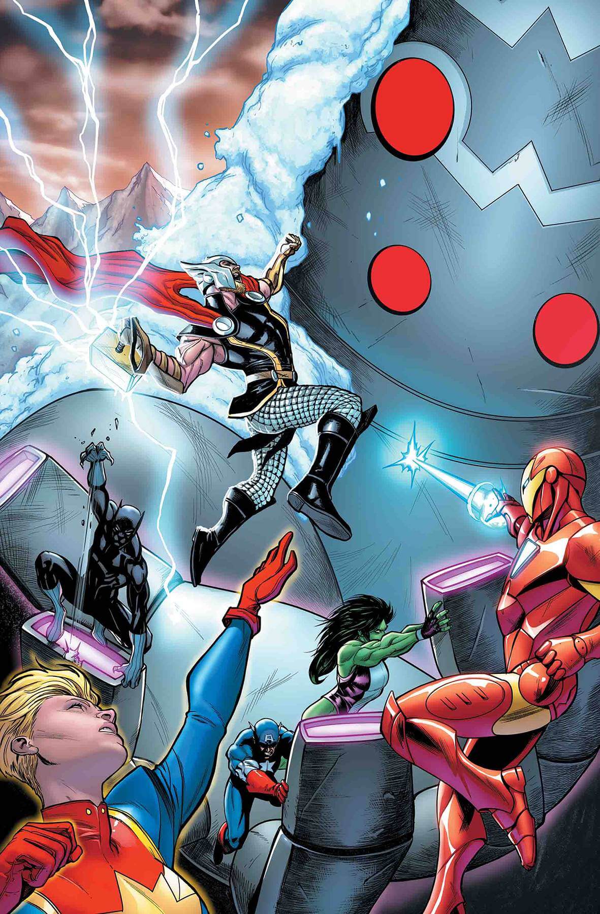 AVENGERS #23 A Stefano Caselli Jason Aaron (08/28/2019) MARVEL