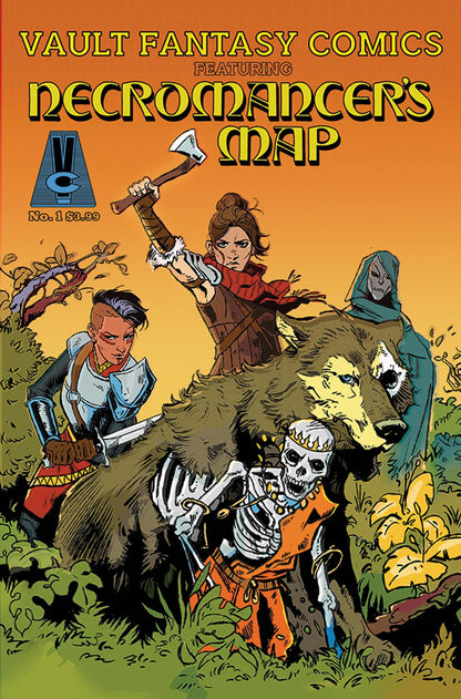 NECROMANCERS MAP #1 B Nathan Gooden Fantasy Quarterly Elfquest 1 Homage Variant (08/28/2019) VAULT