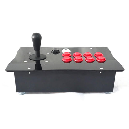 RAC-J500H Happ Competition Arcade Fight Stick Joystick Concave Push Button Metal Case PC USB