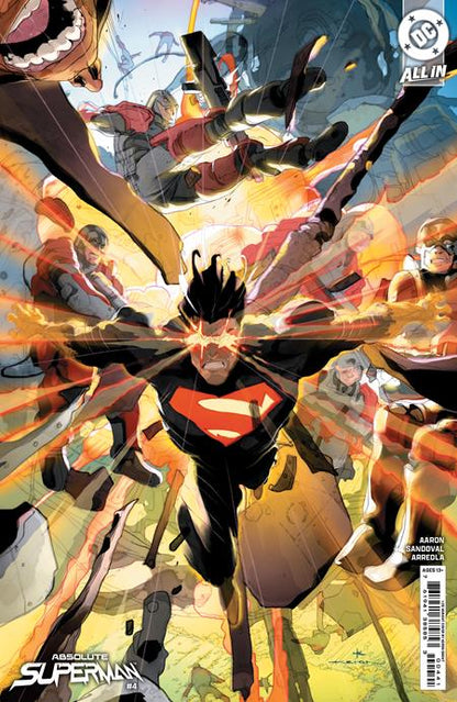 Absolute Superman #4 A1 Cover Set Of 6 1:25 1:50 (02/05/2025) Dc