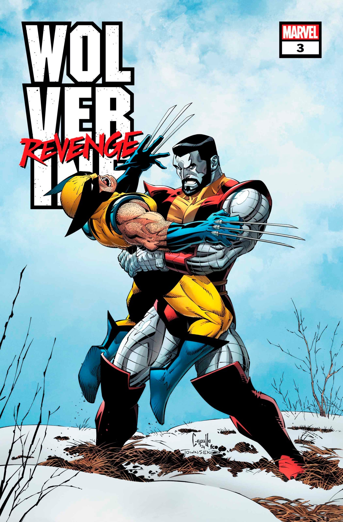 Wolverine Revenge #3 A (Of 5) Greg Capullo Johnathan Hickman (10/30/2024) Marvel