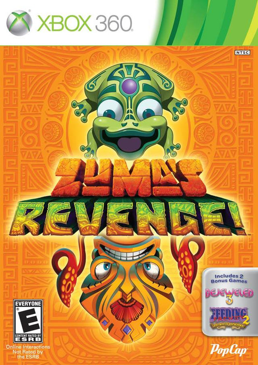 Zuma's Revenge + Bejeweled 3 + Feeding Frenzy 3 (Xbox 360)