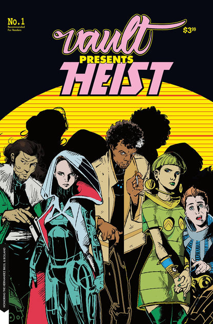 HEIST HOW TO STEAL A PLANET #1 B Jaime HERNANDEZ HOMAGE Variant Love And Rockets (11/06/2019) VAULT