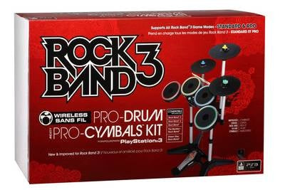 MadCatz RockBand 3 Wireless Drum Bundle (Playstation 3)
