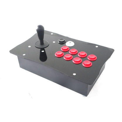 RAC-J500H Happ Competition Arcade Fight Stick Joystick Concave Push Button Metal Case PC USB