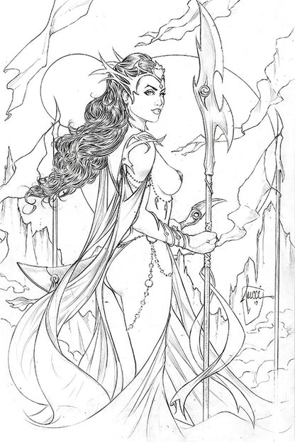 DEJAH THORIS (2019) #1 1:10 Billy TUCCI PENCIL Variant (12/11/2019) DYNAMITE