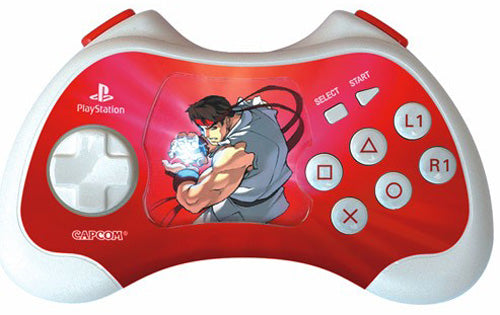 Street Fighter 15th Anniversary Ryu Fight Controller (PlayStation 2)