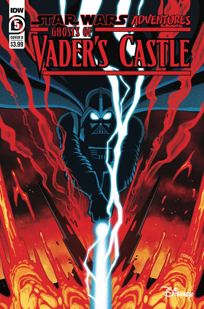 Star Wars Adv Ghost Vaders Castle #5 (Of 5) B Derek Charm Variant (C: (10/20/2021) Idw
