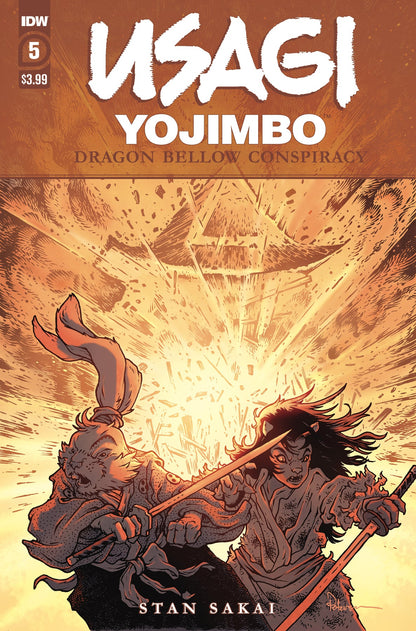 Usagi Yojimbo Dragon Bellow Conspiracy #5 (Of 6) David Peterson Stan Sakai (10/20/2021) Idw