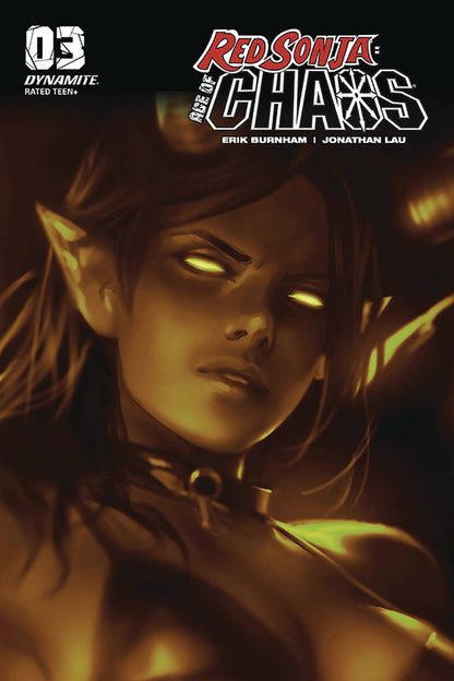 RED SONJA AGE OF CHAOS #3 1:20 Derrick CHEW MONOCHROMATIC Variant (03/18/2020) DYNAMITE