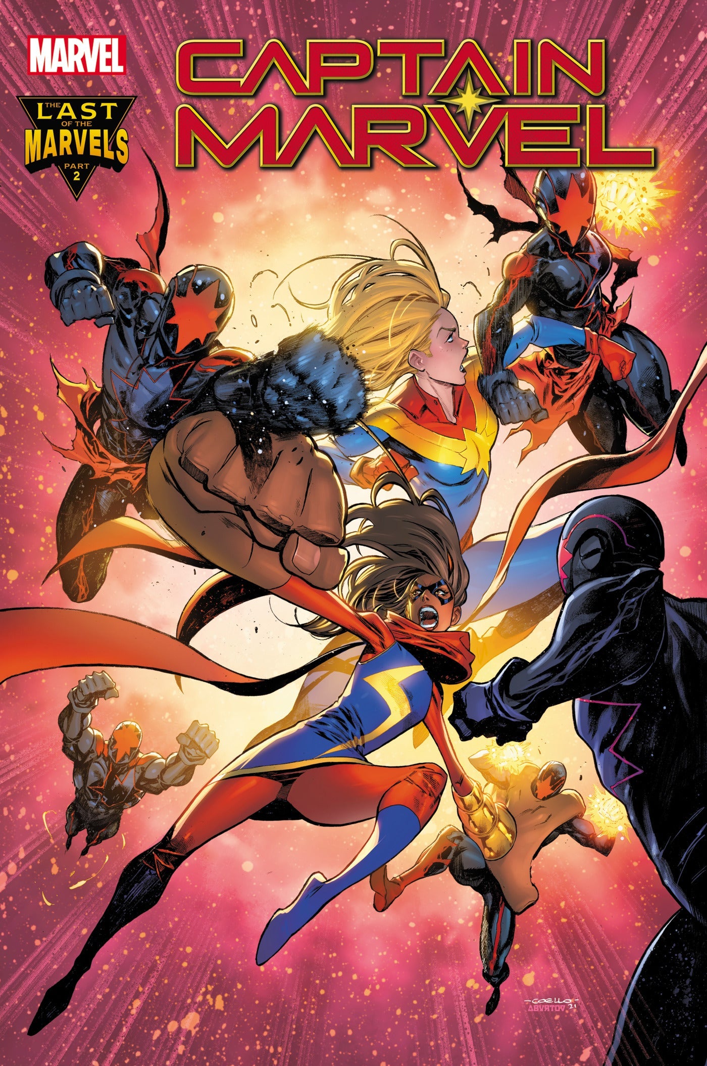 Captain Marvel #33 A Iban Coello Kelly Thompson (10/06/2021) Marvel