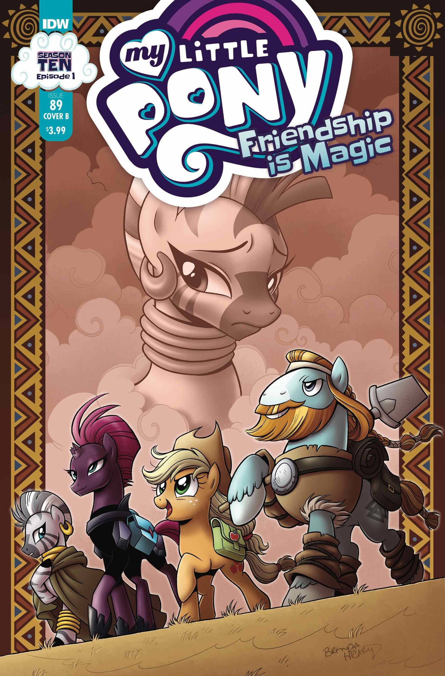 My Little Pony Friendship Is Magic #89 B Brenda Hickey Variant (08/12/2020) IDW