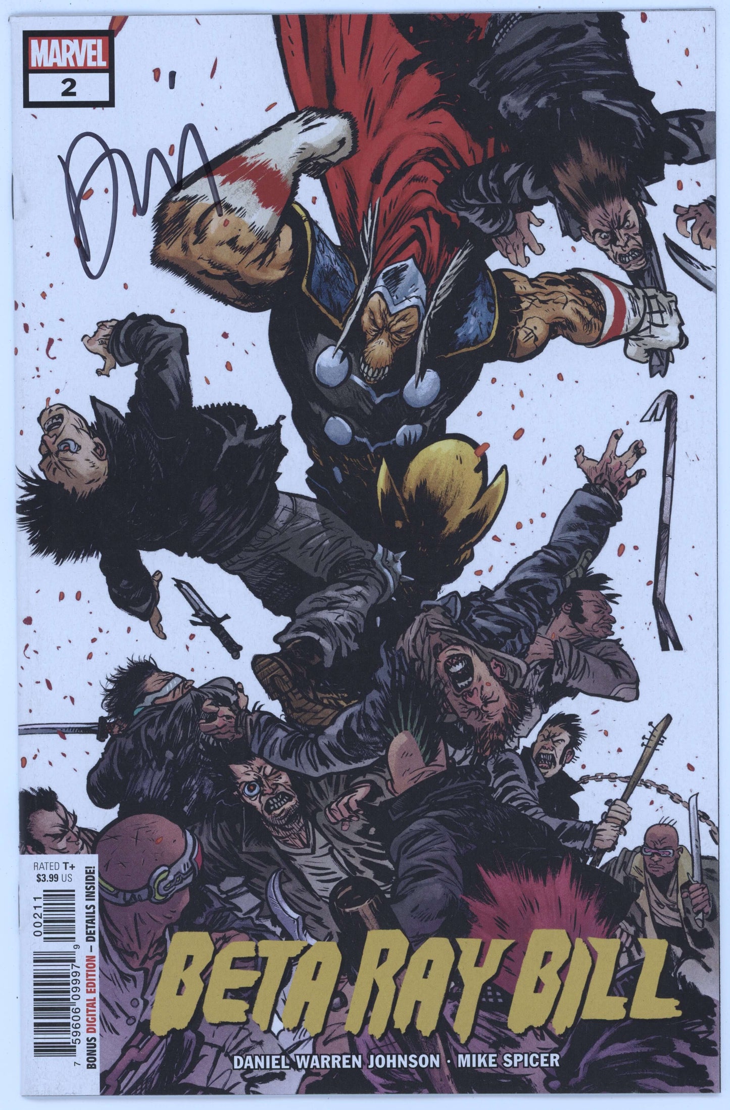 Beta Ray Bill #2 (Of 5) Daniel Warren Johnson (04/28/2021) Marvel Signed