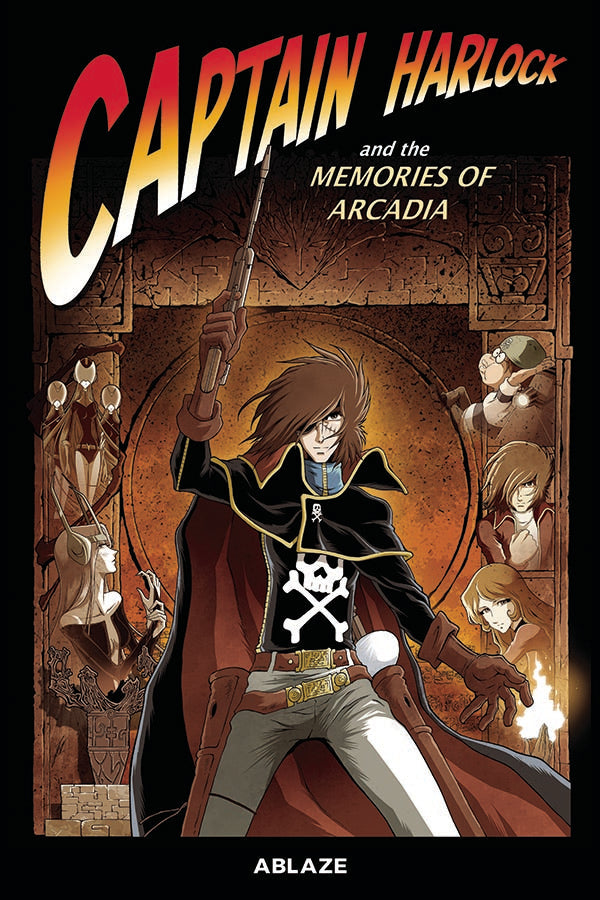 Space Pirate Capt Harlock #5 E Jerome Alquie Indiana Jones Homage Variant (10/27/2021) Ablaze