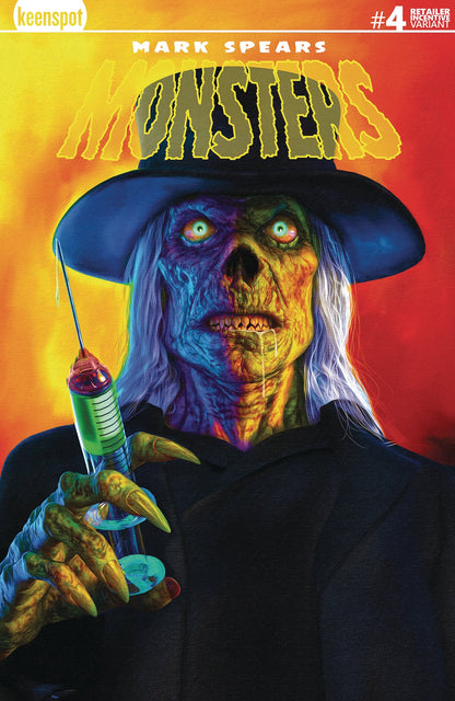 Mark Spears Monsters #4 H 1:25 Doctor Creepy (04/30/2025) Keenspot