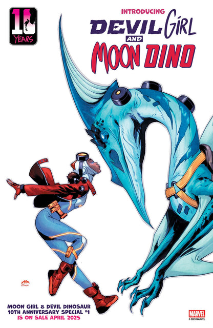 Moon Girl & Devil Dinosaur 10Th Anniversary Special #1 B Anand Ramcheron Variant (04/02/2025) Marvel