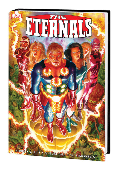 Eternals Complete Saga Omnibus Hc Ross Cvr Sealed New