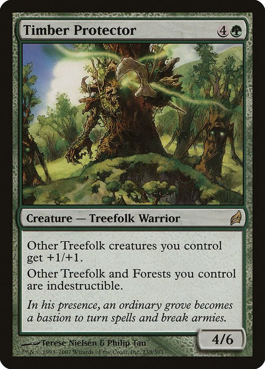 MTG: Timber Protector - Lorwyn [ARTIST SIGNATURE] (TCG)