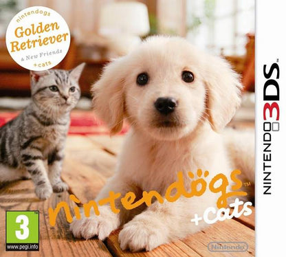 Nintendogs + Cats: Golden Retriever & New Friends [European Import] (Nintendo 3DS)