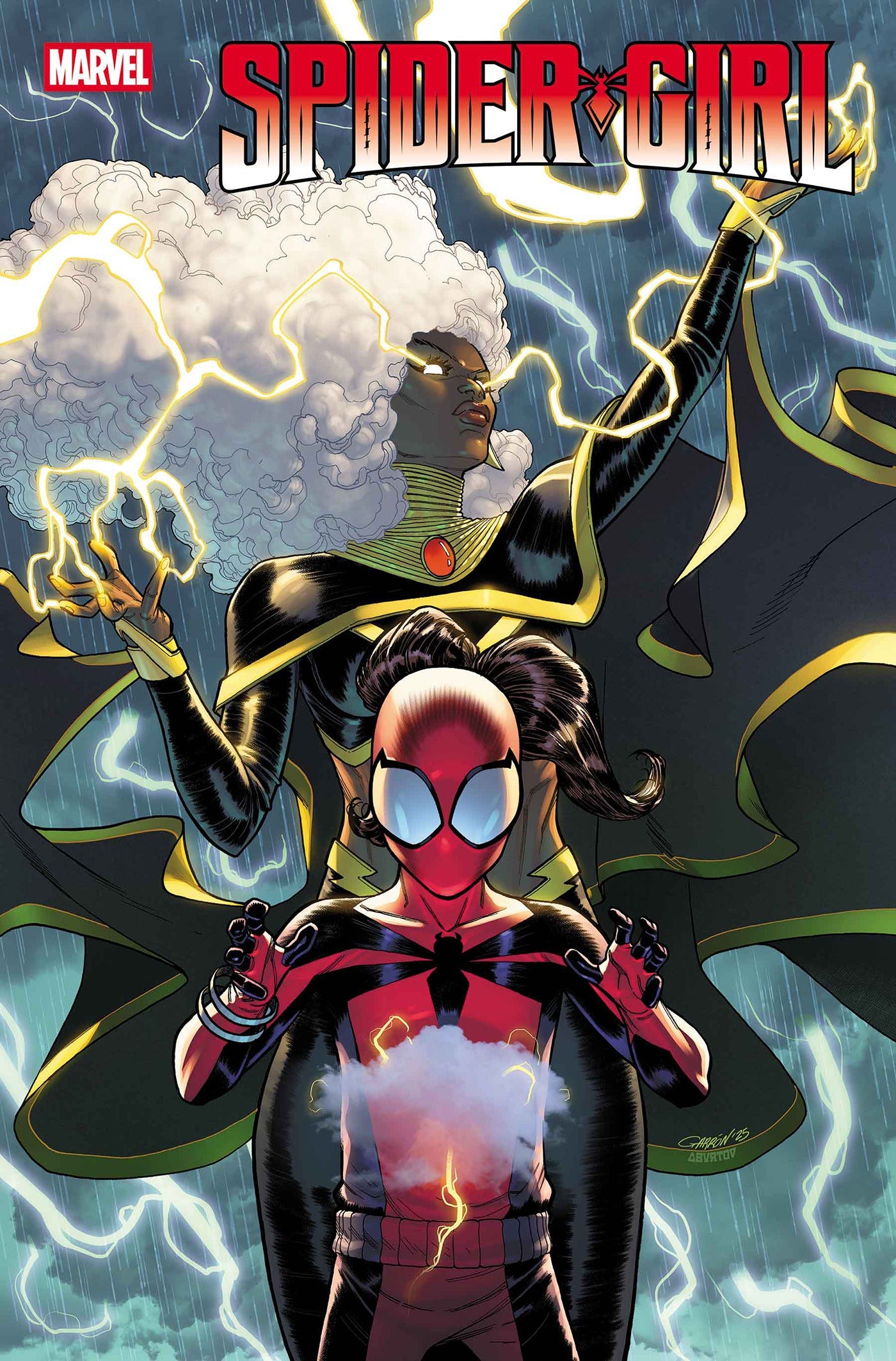 Spider-Girl #4 C Javier Garron Spider-Girl Funhouse Mirror Variant (09/24/2025) Marvel