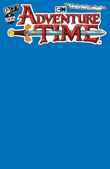 Adventure Time (2025) #5 C Ice King Blue Blank Sketch Variant (09/03/2025) Oni