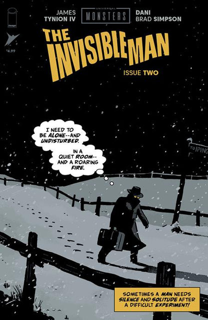 Universal Monsters The Invisible Man #2 (Of 4) C 1:10 David Aja Pulp Variant (09/24/2025) Image