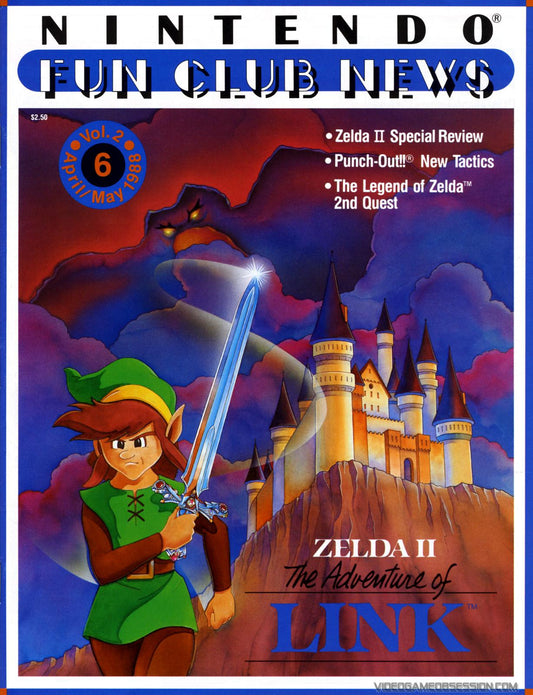 Nintendo Fun Club April/May 1988 Vol. 2 Issue #6 (Books)