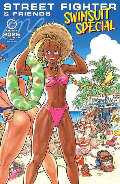 2025 Street Fighter & Friends Swimsuit Special #1 (One Shot) E 1:5 Kinu Nishimura Variant (10/01/2025) Udon