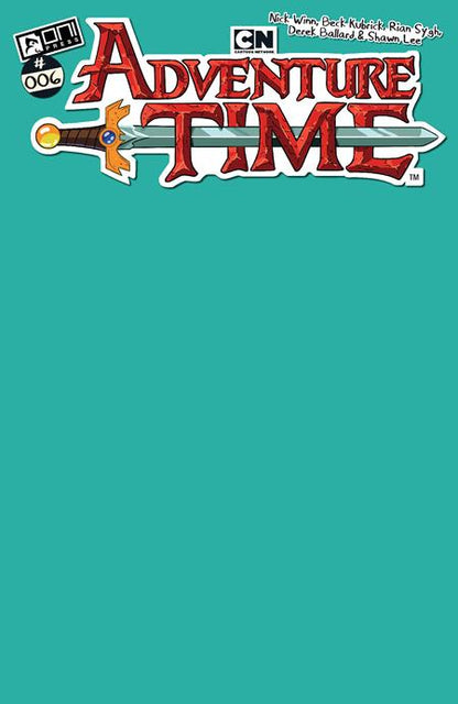 Adventure Time (2025) #6 C Bmo Teal Blank Sketch Variant (10/01/2025) Oni