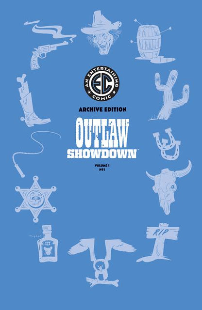 Ec Outlaw Showdown #1 F 1:50 Rian Hughes Ec Archive Edition Variant (10/22/2025) Oni