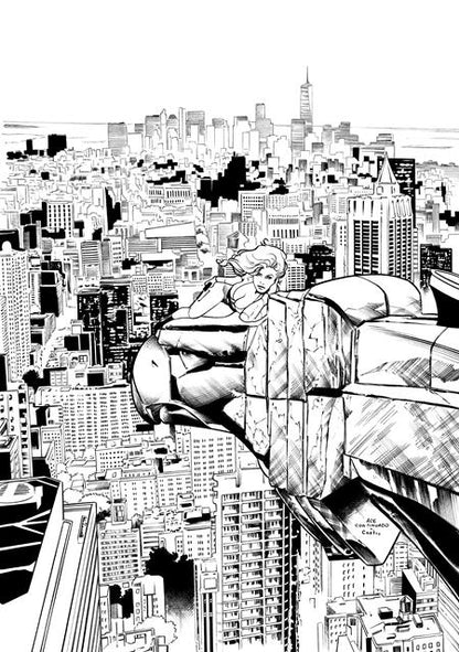 Heat Seeker Exposed A Gun Honey Series #3 (Of 4) J 1:5 Ace Continuado Inks Variant (10/08/2025) Titan