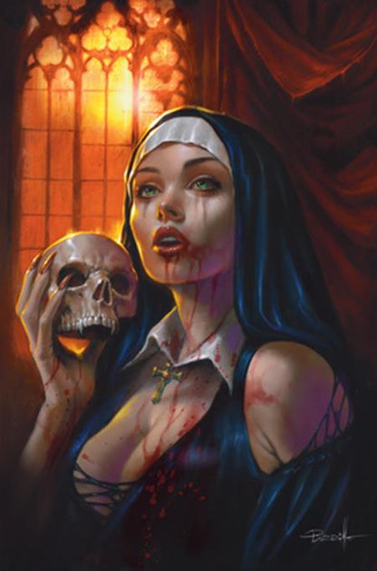 Vampirella #8 M 1:20 Lucio Parrillo Virgin Variant (12/17/2025) Dynamite
