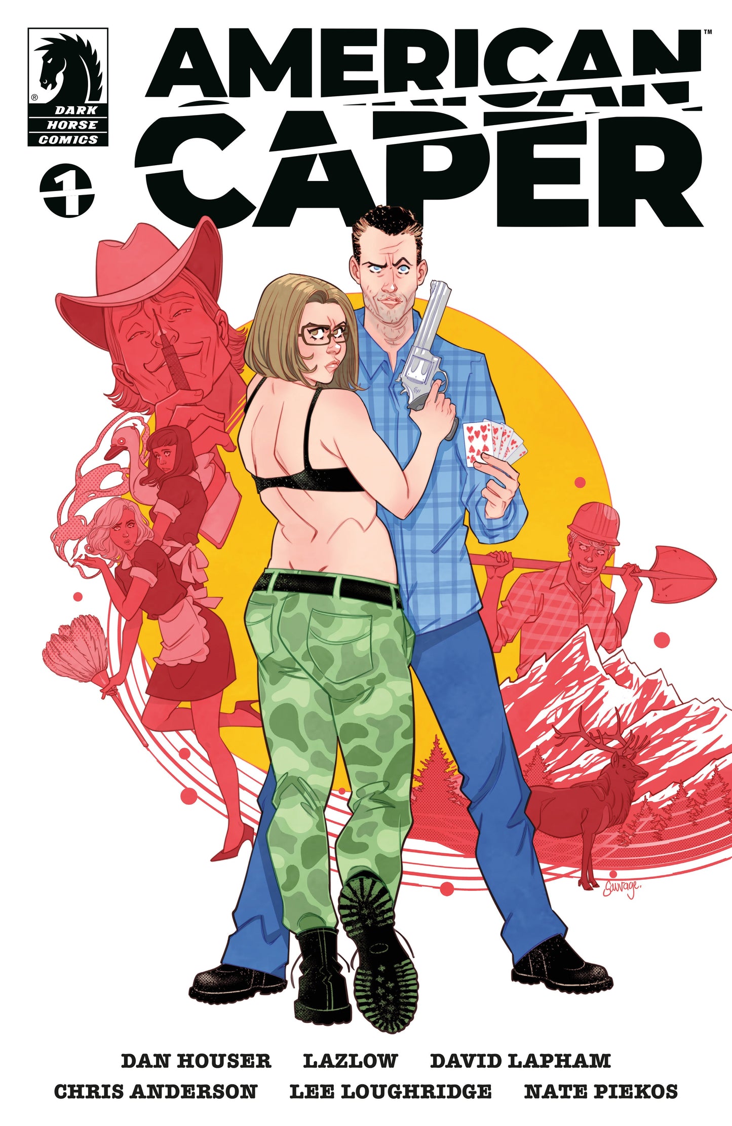 American Caper #1 E Marguerite Sauvage (11/12/2025) Dark Horse