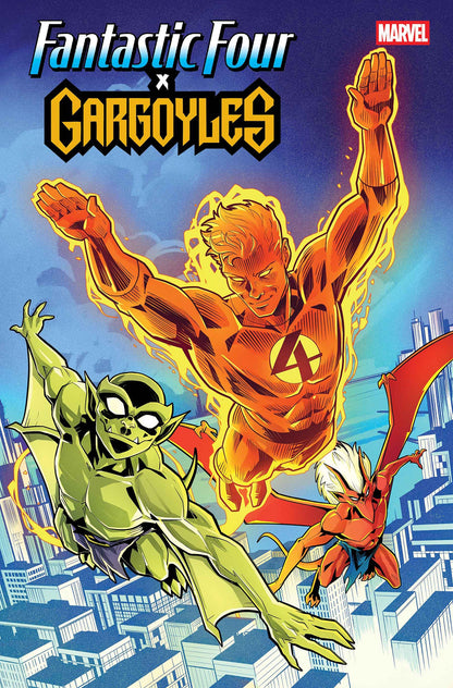 Fantastic Four Gargoyles #1 D Luciano Vecchio Foil Variant (10/15/2025) Marvel