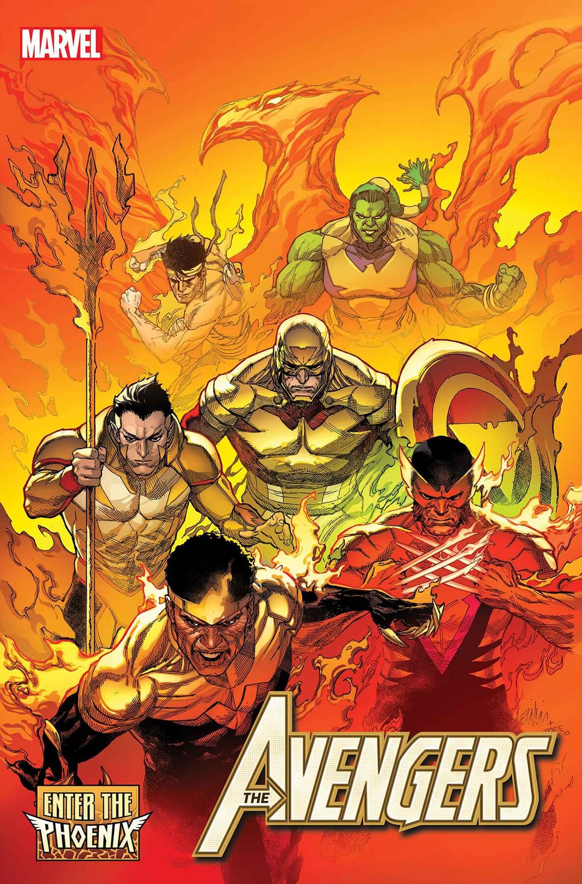 Avengers #40 A Ed McGuinness Jason Aaron (12/30/2020) Marvel