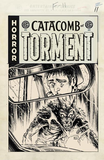 Ec Catacomb Of Torment #5 D 1:20 Naomi Franq B&W Artist Edition Variant (11/19/2025) Oni