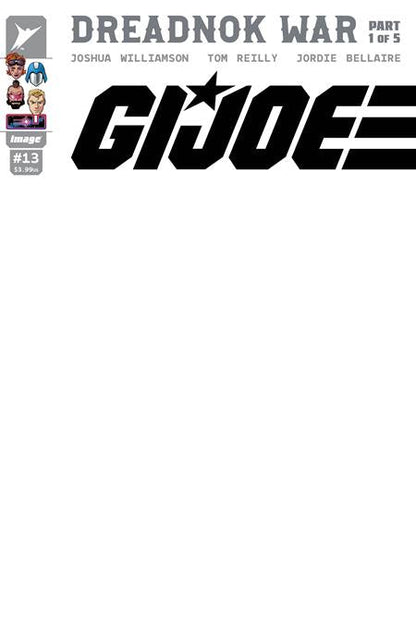 Gi Joe #13 G Blank Sketch Variant (11/05/2025) Image