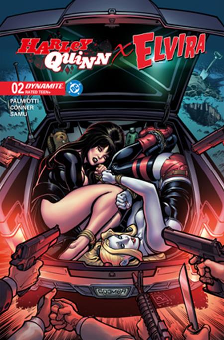 Harley Quinn X Elvira #2 B Chad Hardin Variant (11/19/2025) Dynamite