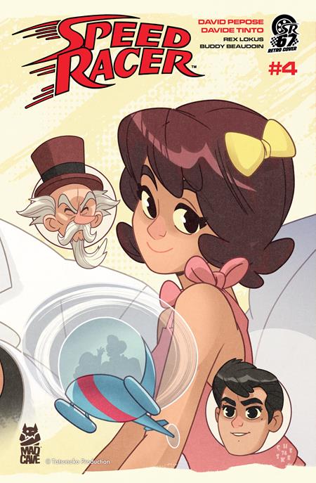 Speed Racer #4 B Sean Galloway Retro Manga Variant (11/05/2025) Mad Cave