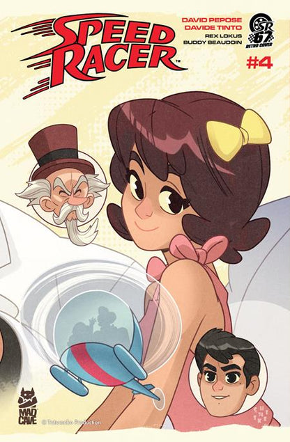 Speed Racer #4 B Sean Galloway Retro Manga Variant (11/05/2025) Mad Cave