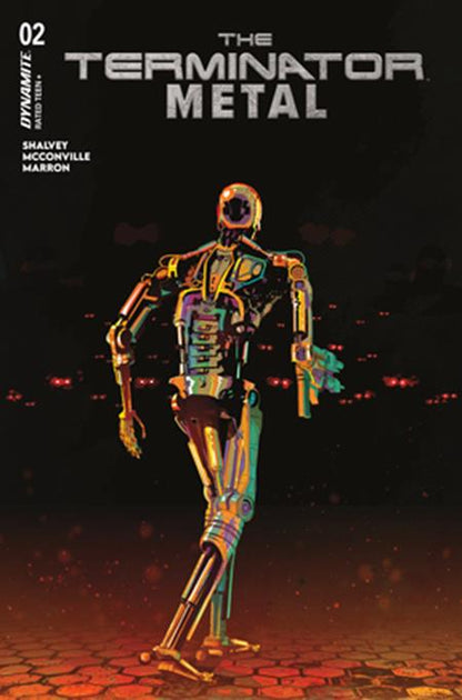 Terminator Metal #2 C Sebastian Piriz Variant (11/19/2025) Dynamite