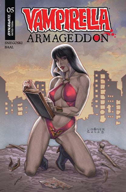 Vampirella Armageddon #5 C Joseph Michael Linsner Variant (11/19/2025) Dynamite