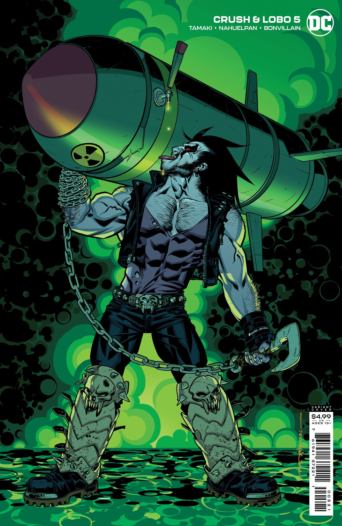 Crush & Lobo #5 (Of 8) B Brian Stelfreeze Card Stock Variant (10/05/2021) Dc