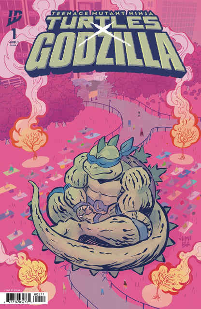 Teenage Mutant Ninja Turtles X Godzilla #1 B Juni Ba (11/12/2025) Idw