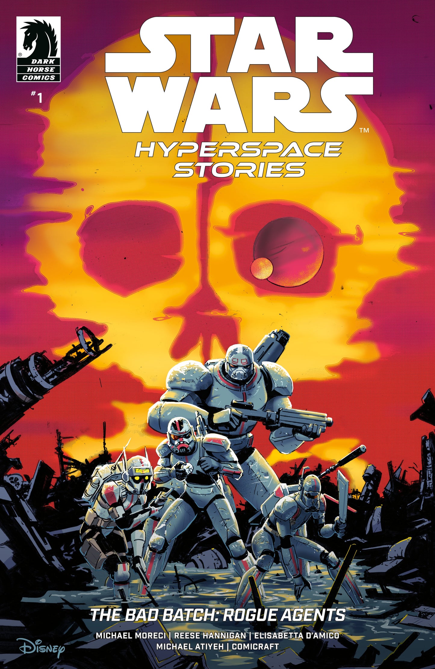 Star Wars Hyperspace Stories The Bad Batch Rogue Agents #1 B Riley Rossmo (12/17/2025) Dark Horse