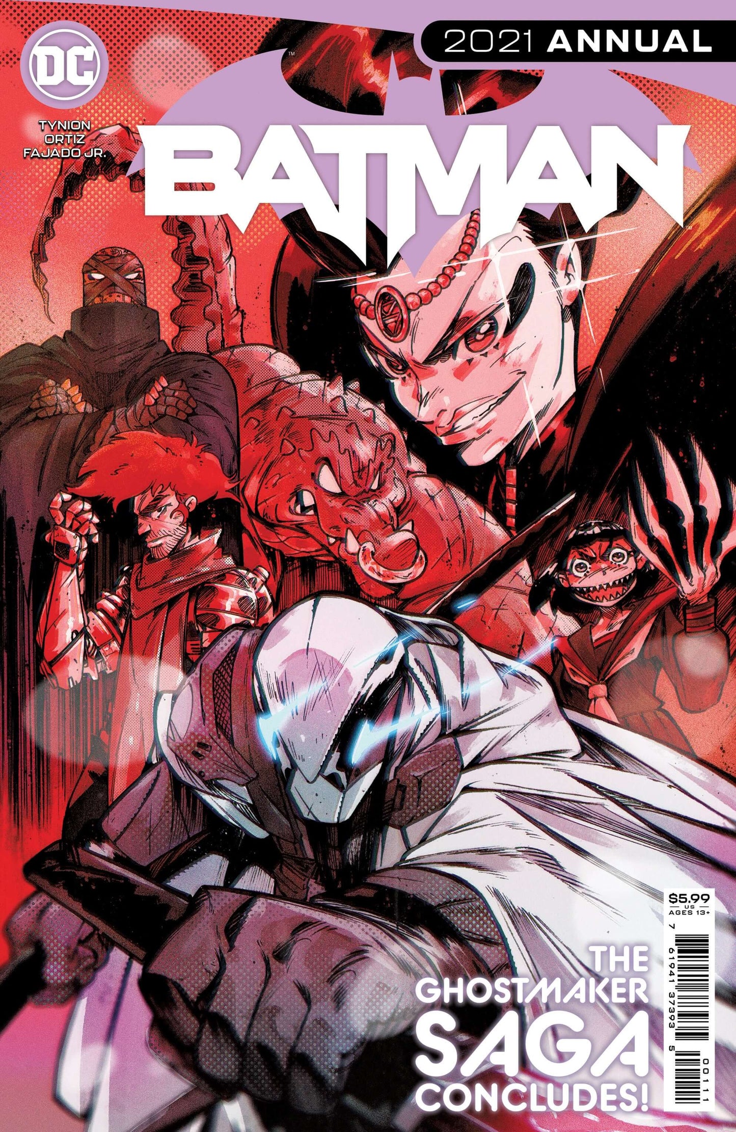 Batman 2021 Annual #1 (One Shot) A Ricardo Lopez Ortiz James Tynion IV (11/30/2021) Dc