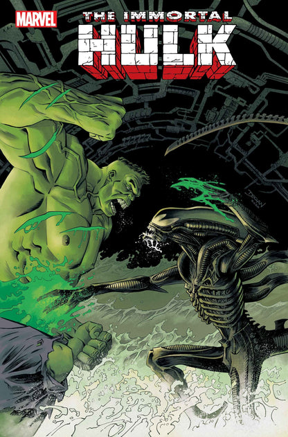 Immortal Hulk #43 C Declan Shalvey Marvel Vs Alien Variant (02/03/2021) Marvel