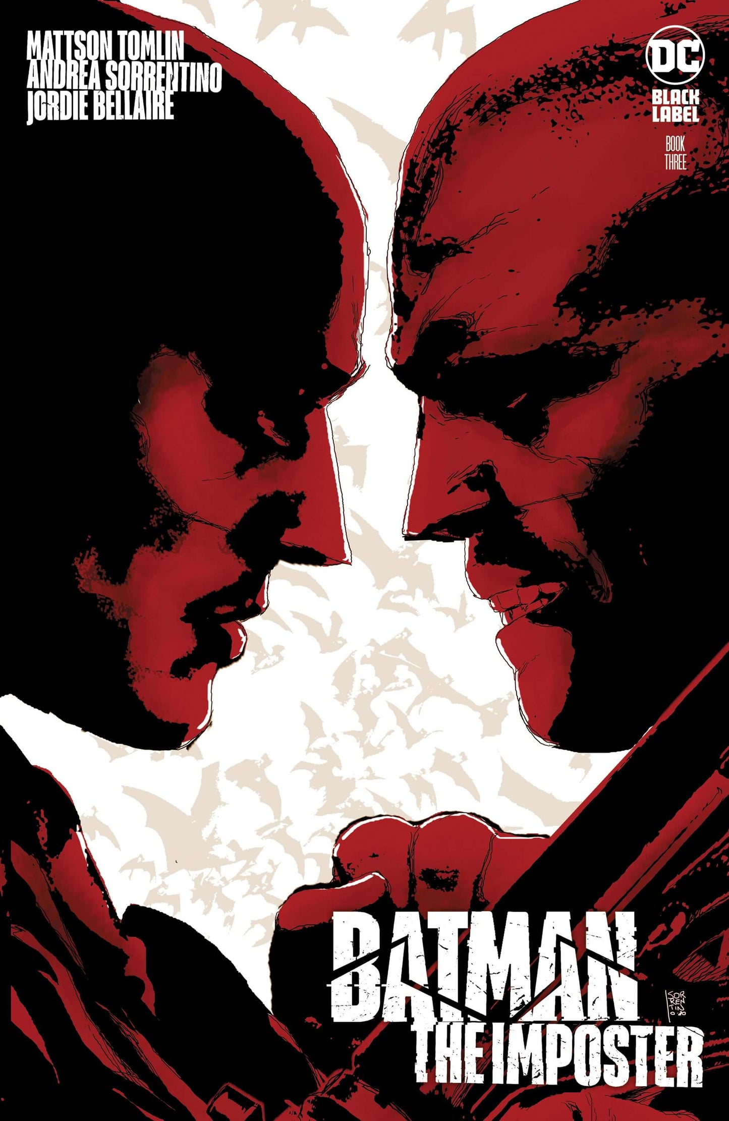 Batman The Imposter #3 (Of 3) A Andrea Sorrentino Mattson Tomlin (Mr) (12/14/2021) Dc